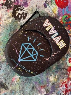 Heart & Sole Splatter Oniva Chair