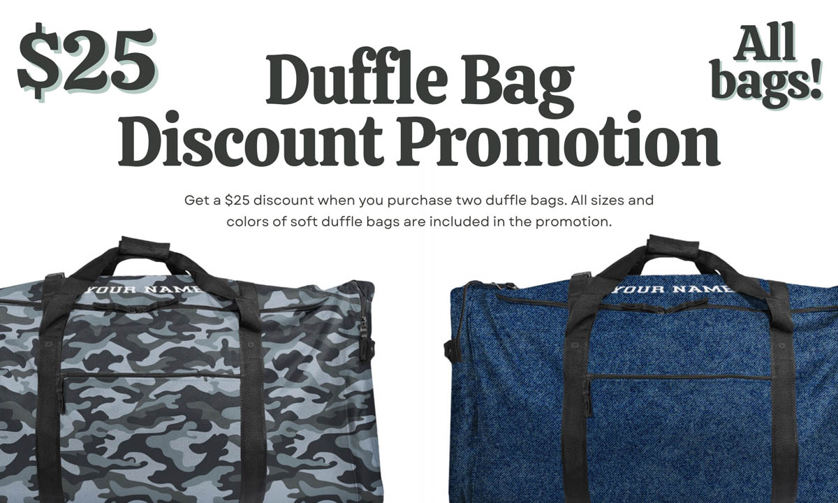 The #1 most trusted duffle bag in camp!