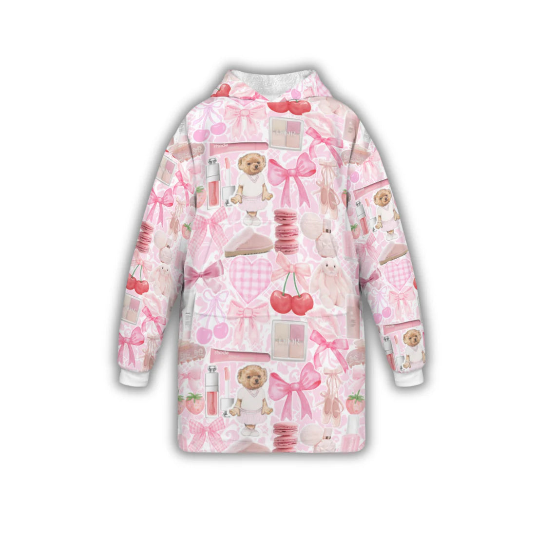 Decked Out Apparel Girls Blanket Hoodie