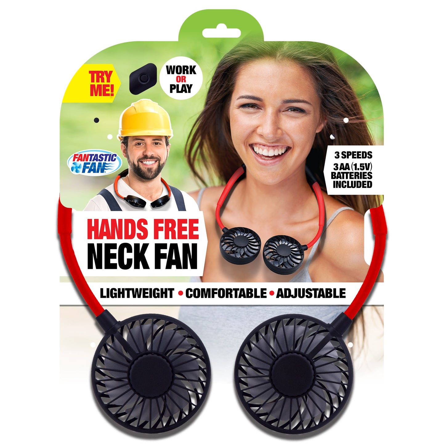 Hands Free Neck Fan