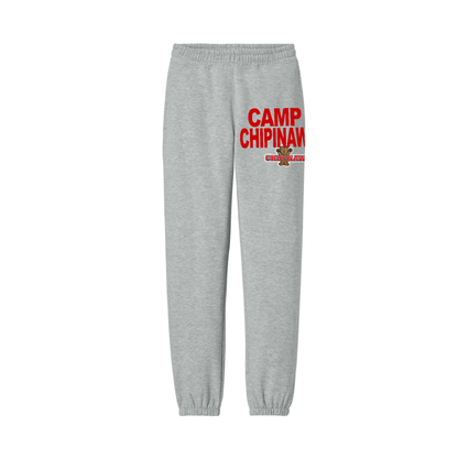 Melissa Nathan Camp City Grey Sweatpants