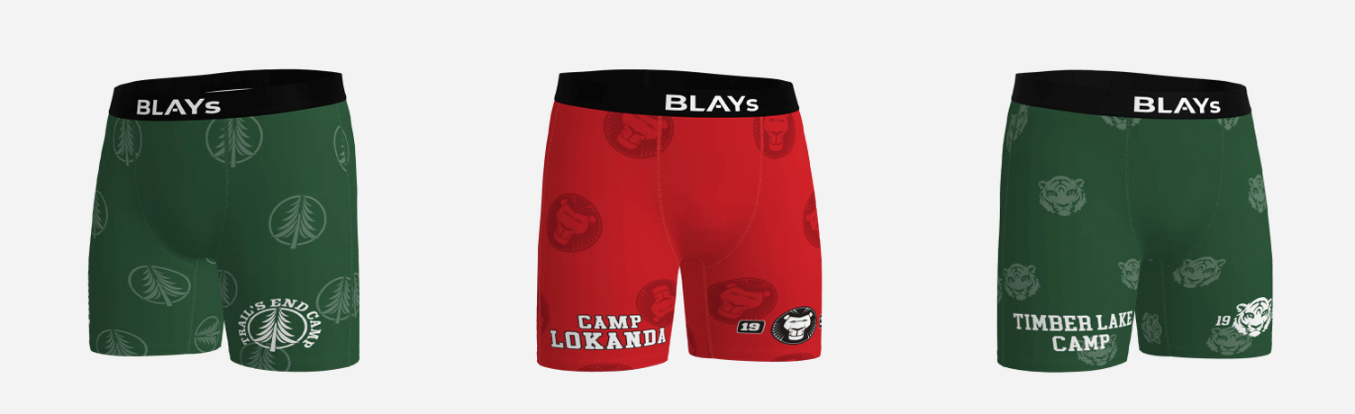 BOYS CAMP UNDERWEAR