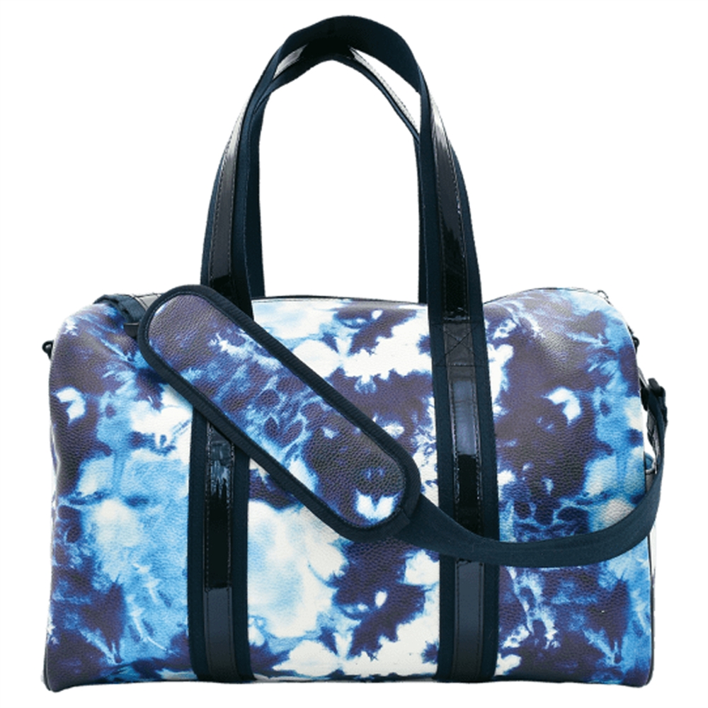 tie dye duffle bag